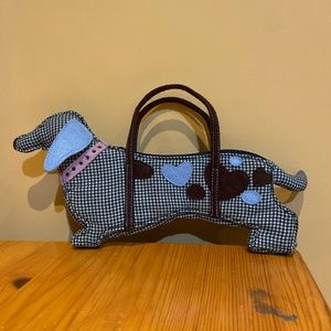 GAP Kids Dachshund Purse EUC